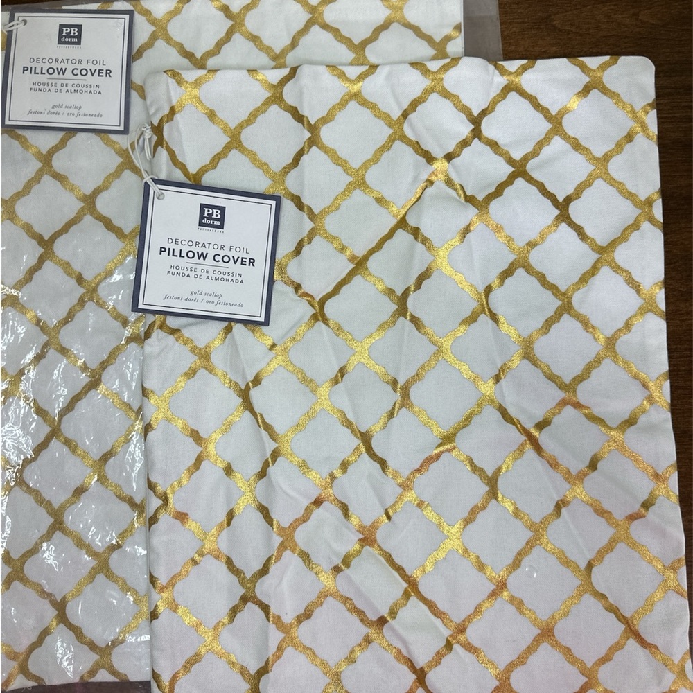Pottery Barn NWT Pillow Covers (2) - Picture 4 of 10